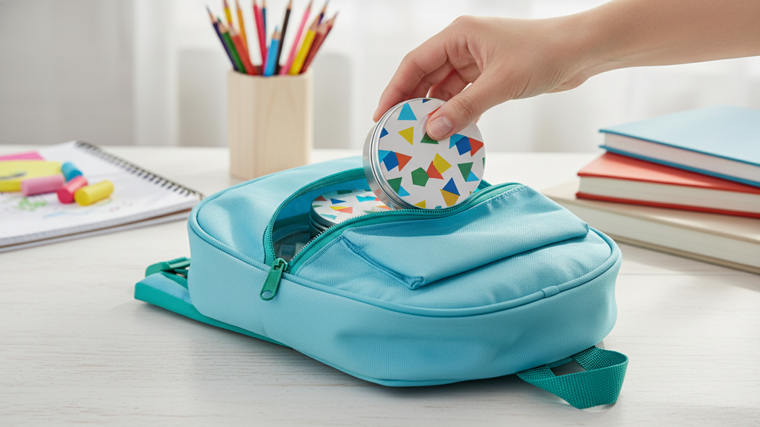 子供用金属製ピルケース