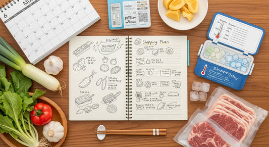 キャンプ食材持ち運びの計画プラン