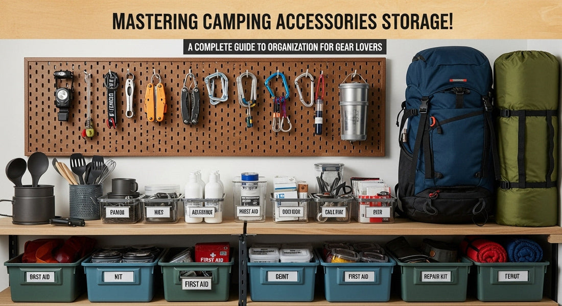 キャンプギア整理術ブログヘッダー