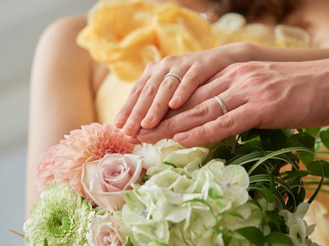 結婚式の指輪交換