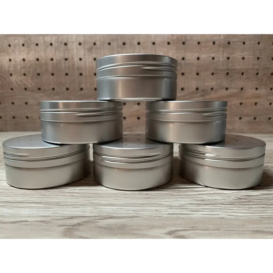 [高級アウトレット品]アルミ丸缶 直径62mm 100個セット - 収納グッズ