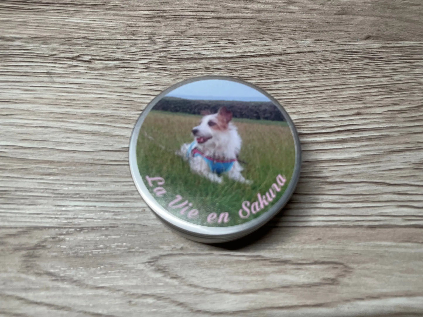 [カスタム]画像プリントサービスのアルミ丸缶 6缶セット 直径62mm×高さ27㎜ - 収納グッズ